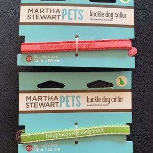 Martha Stewart Pets Dog Collar size XS